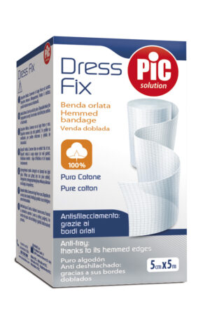 Benda garza orlata Dress Fix cm 15 x 5 m con fustella - 10 pezzi