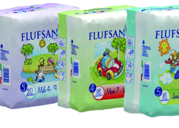 PANNOLINI PER BAMBINO FLUFSAN BABY – MAXI 7/18 Kg – 18 pezzi